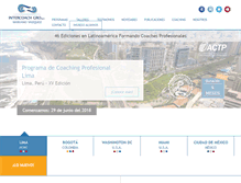 Tablet Screenshot of intercoachgroup.com